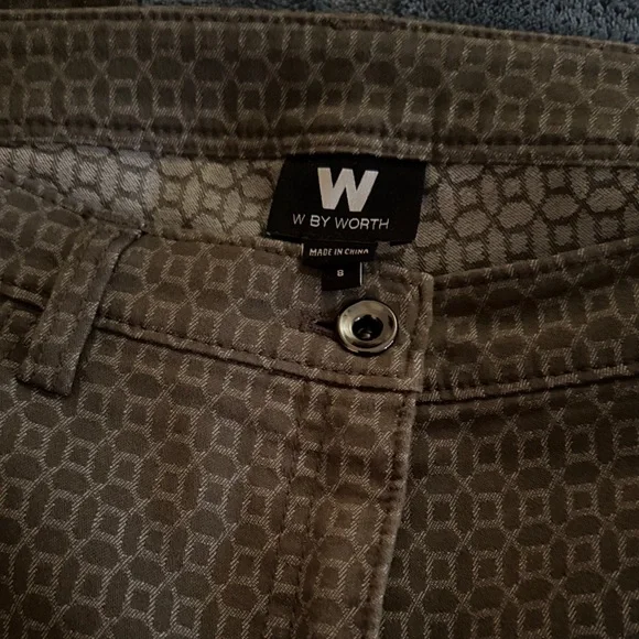 Worth Grey Patterned pants - Picture 2 of 7